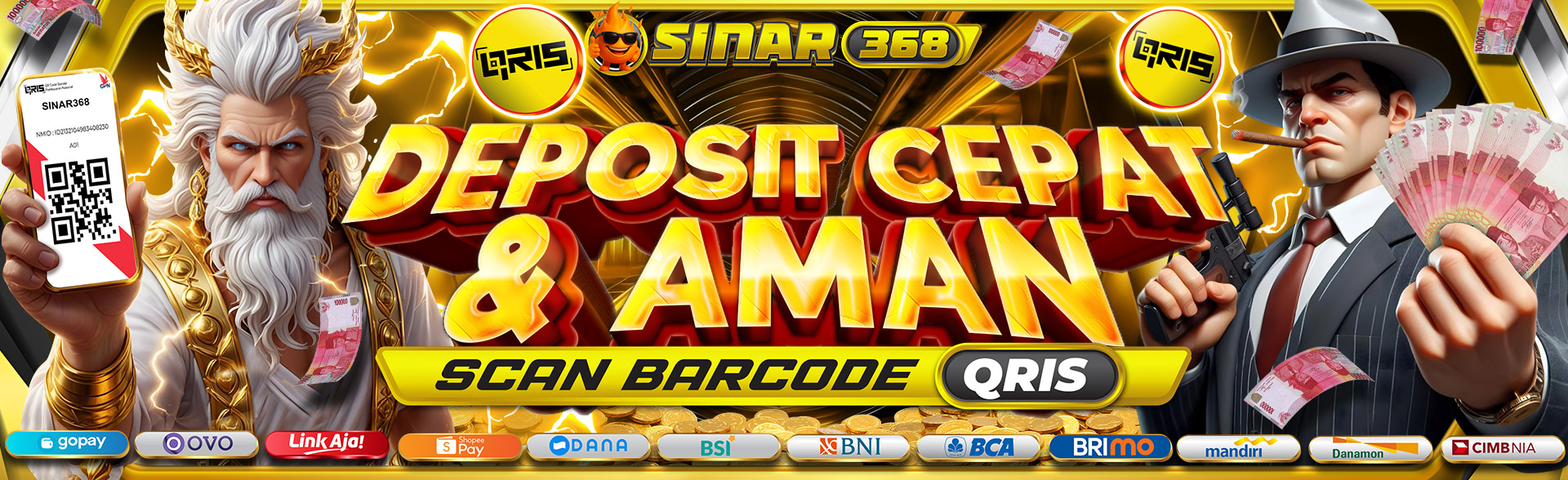 SLOT DEPOSIT QRIS SINAR368
